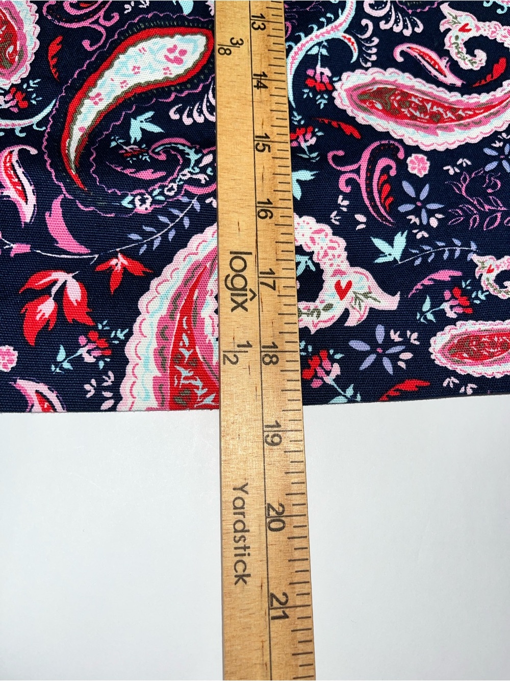 Talbots Paisley Watercolor Canvas A-Line Skirt 8 Petite - Picture 6 of 10